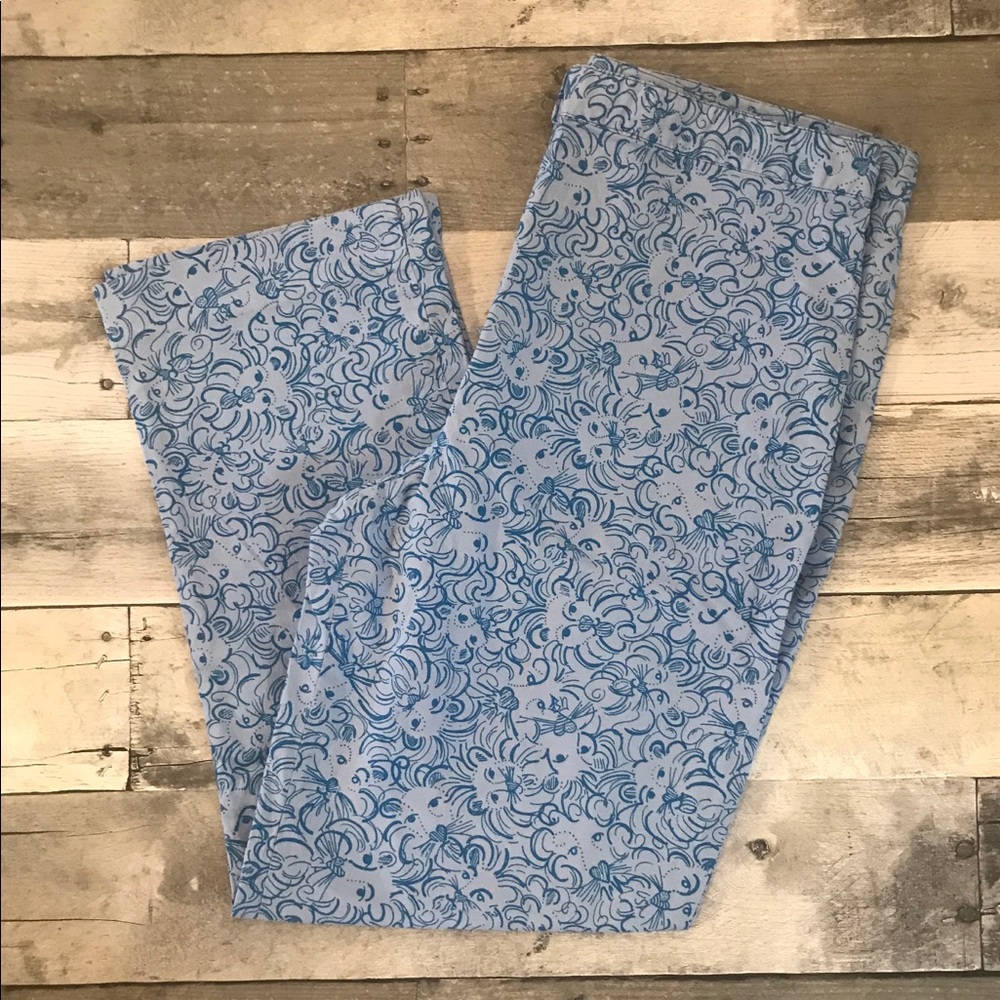Lilly Pulitzer lion print capris size 4